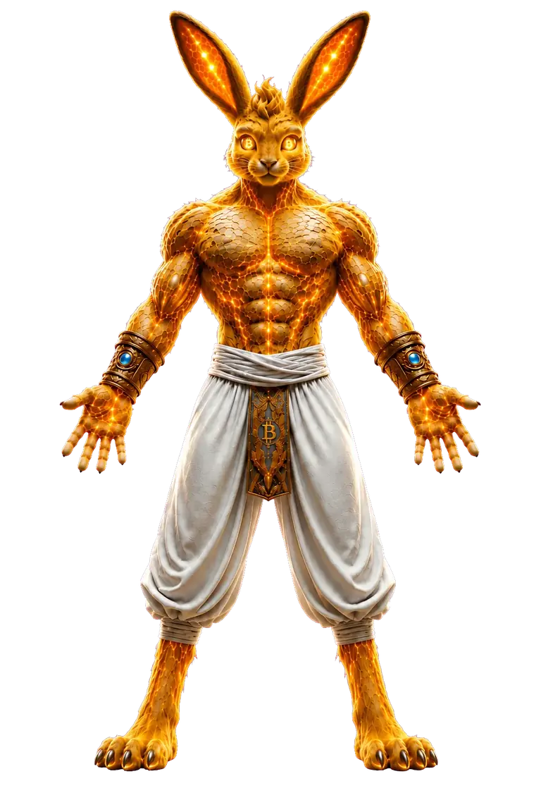 Sats, the golden rabbit